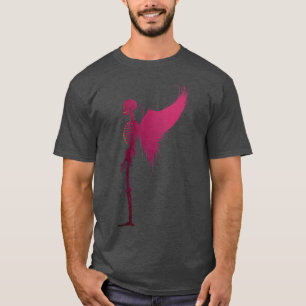 T-shirt Squelette de fée Goth foncé Grunge esthétique Fair