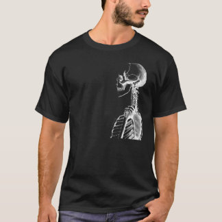 T-shirt Squelette de profil de BW