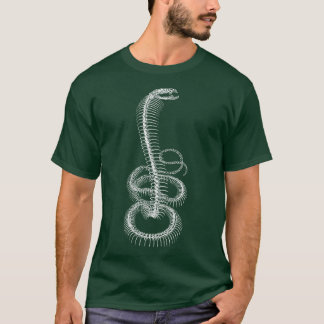 T-shirt Squelette de serpent