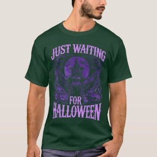 T-shirt Squelette de Summerween attendant Halloween