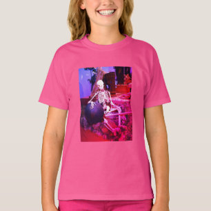 T-shirt Squelette d'Halloween effrayant