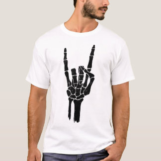 T-shirt Squelette du crâne à sucre Halloween SIGNE DU COEU