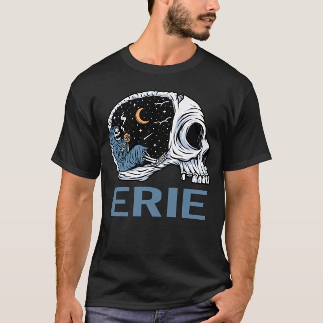 T-shirt Squelette froid - Erie (Devant)