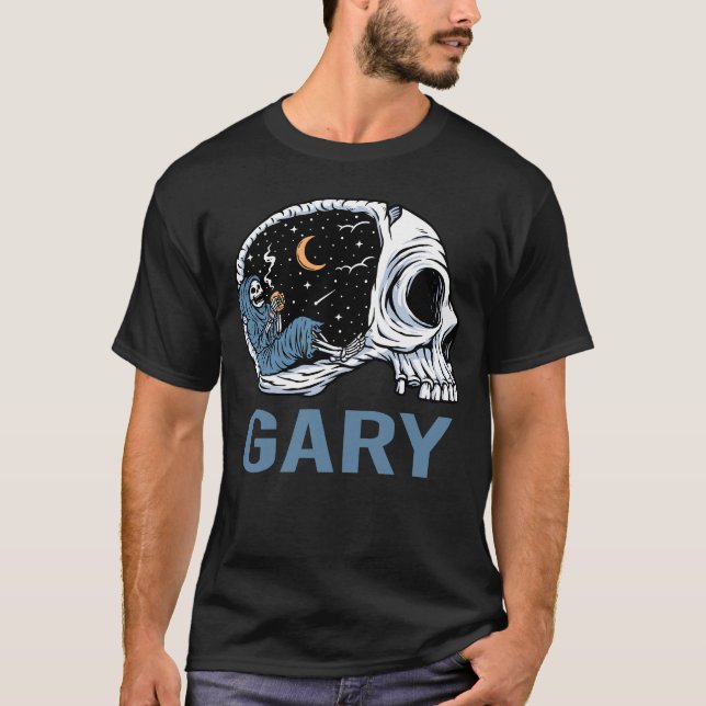 T-shirt Squelette froid - Gary (Devant)