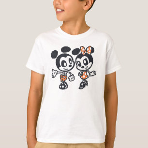 T-shirt Squelette Mickey & Minnie