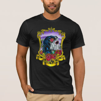 T-shirt squelettique de jeune mariée