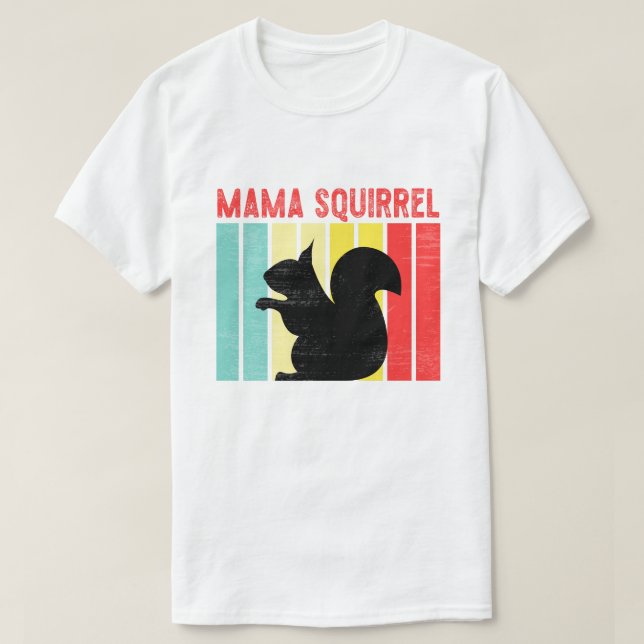 T-shirt Squirrel Mama (Design devant)
