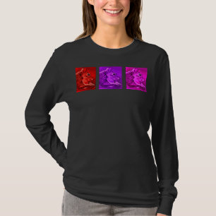 T-shirt "Squirrelhol" Jeweltones