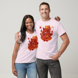 T-shirt Sri Ganesh sur le feu