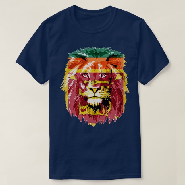 T-shirt sri lanka 2 (Design devant)