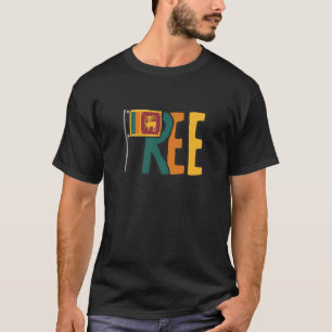 T-shirt Sri Lanka libre