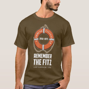 T-shirt SS Edmund Fitzgerald Lake Superior Iron Ore Detroi