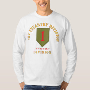 T-shirt SSI - 1ère division d'infanterie - Big Red One
