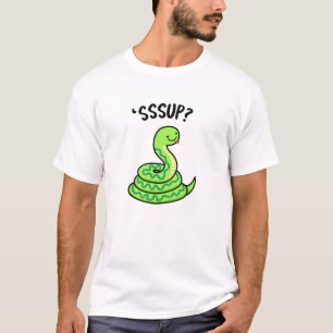 T-shirt Sssup Funny Hisser Snake Pun