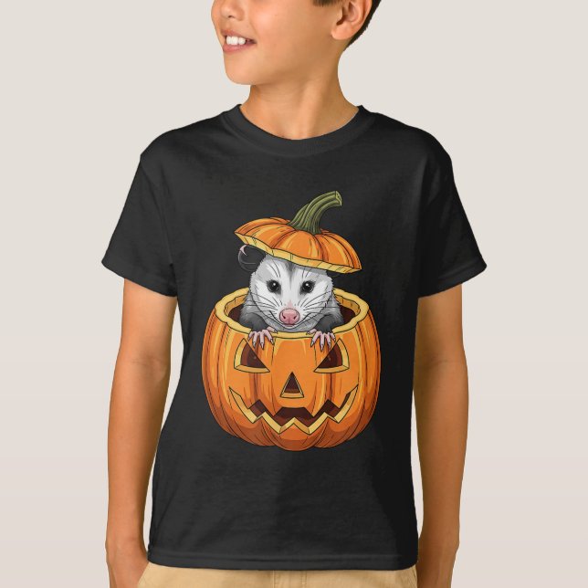T-shirt Ssum Pumpkin - Funny Halloween  (Devant)