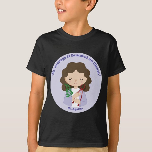 T-shirt St Agatha (Devant)