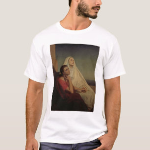 T-shirt St Augustine et son St Monica, 1855 de mère