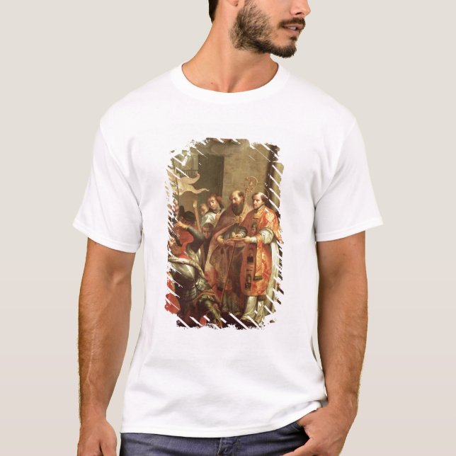 T-shirt St Bernard de Clairvaux et de duc de William X (Devant)