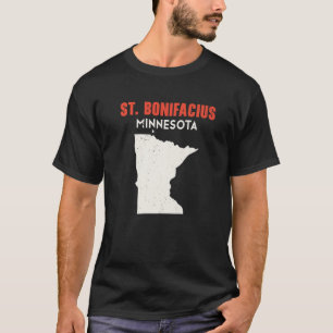 T-shirt St Bonifacius Minnesota USA Etat Amérique Voyage M