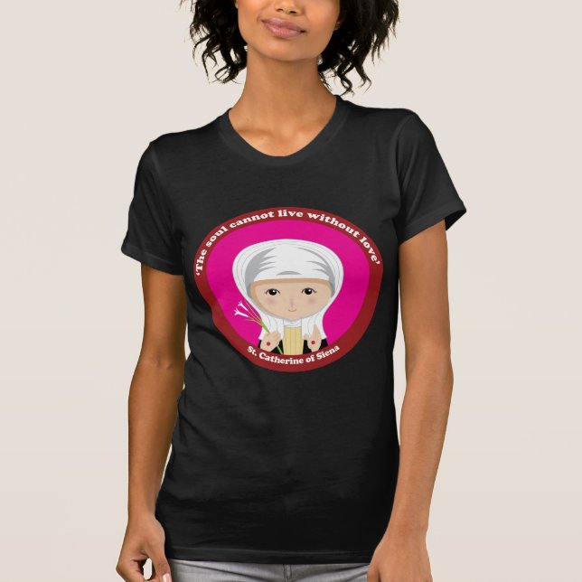 T-shirt St Catherine de Sienne (Devant)