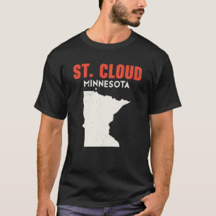 T-shirt St. Cloud Minnesota USA State America Travel Minne