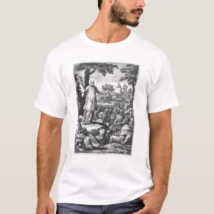 T-shirt St Francis des ventes prêchant au