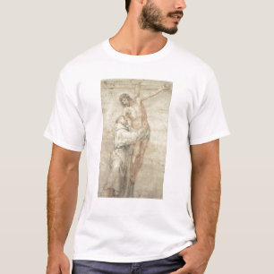 T-shirt St Francis rejetant le monde et l'embrassement