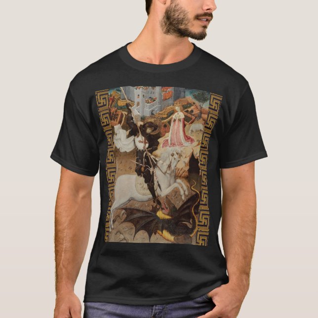 T-shirt St. George and The Dragon by Bernat Martorell (Devant)