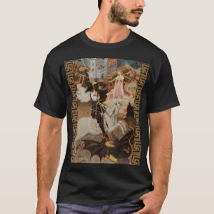 T-shirt St. George et le Dragon par Bernat Martorell
