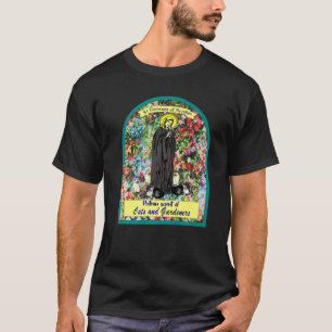 T-shirt St Gertrude Patron Saint des Chats Great Nivelles