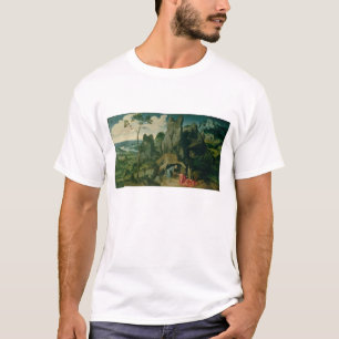T-shirt St Jerome dans le désert (huile sur le panneau)