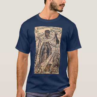 T-shirt St Juan Diego Notre-Dame de Guadalupe Vintage Mari