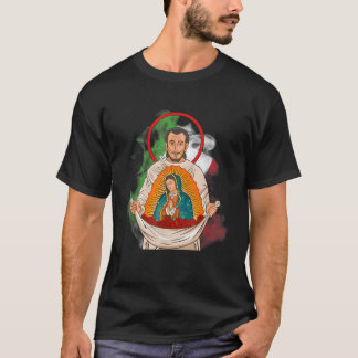 T-shirt St Juan Diego y Virgen de Guadalupe