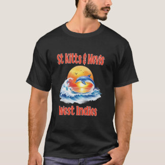 T-shirt St Kitts And Nevis Souvenirs Lesser Antilles Dolph
