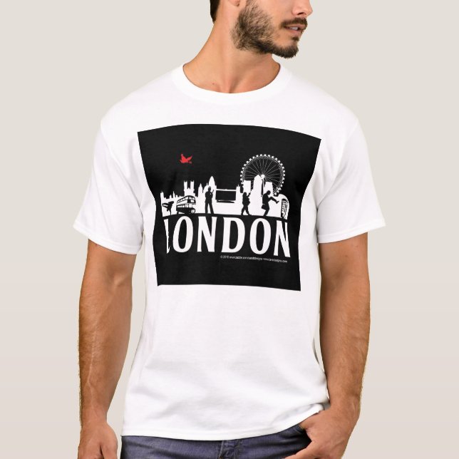 T-shirt st_london-skyline-tshirt (Devant)
