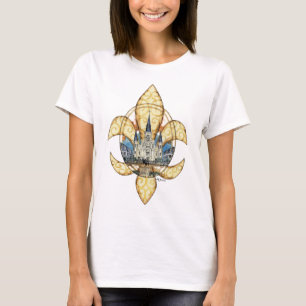 T-shirt St Louis Fleur de Lis