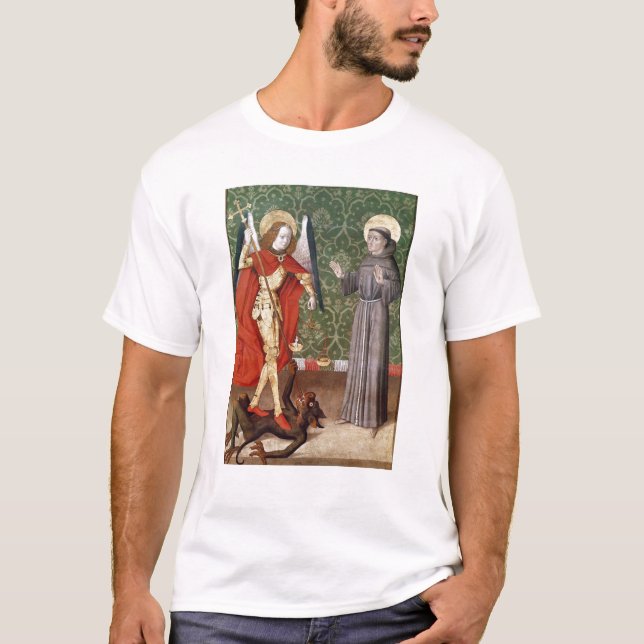T-shirt St Michael et St Francis d'Assisi, c.1480 (Devant)