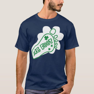T-shirt St patrick Bigfoot