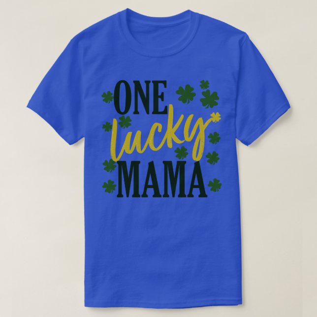T-shirt st patrick day chance mama 1 (Design devant)