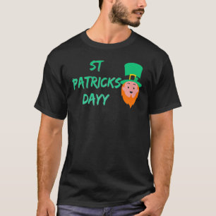 T-shirt St patrick Dayy Hommes's Toddler Sleeve drôle