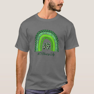 T-shirt St Patrick Jour Scrub Tops Infirmière OB Infirmièr