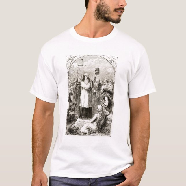 T-shirt St Patrick montrant au peuple de l'Irlande les (Devant)