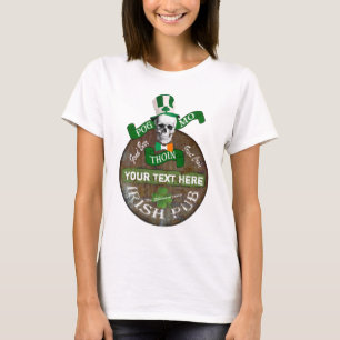 T-shirt St patrick offensif gaélique drôle