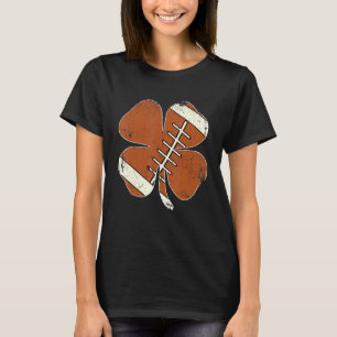 T-shirt St Patrick S Day Funny Football Shamrock