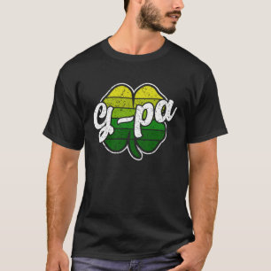 T-shirt St Patrick s Day G Pa Père Irlandais C Shamrock