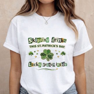 T-shirt St. Patrick’s Day Pregnancy Announcement