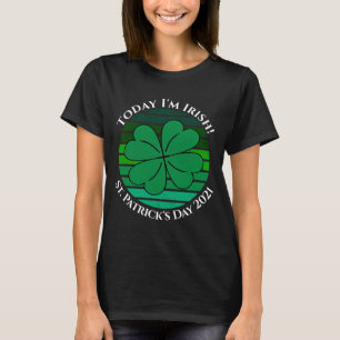 T-shirt St. Patrick's Day Aujourd'hui je suis irlandais 4
