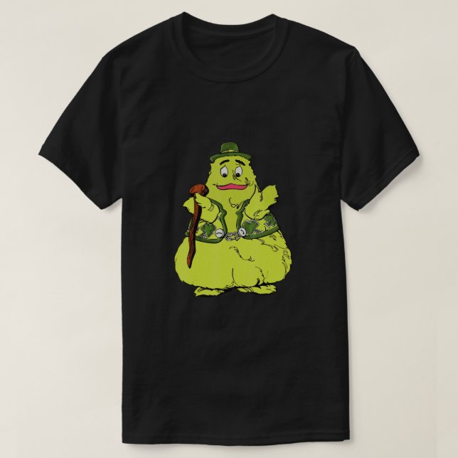 T-shirt St Patrick's Day avec l'oncle O'Grimacey irlandais (Design devant)