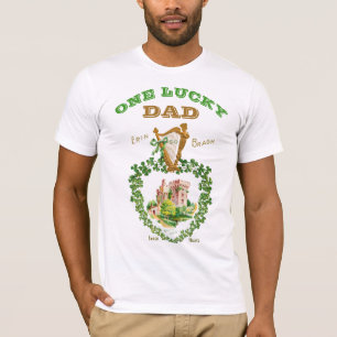 T-shirt St Patrick's Day Blarney Castle Irlandais Lucky Pa