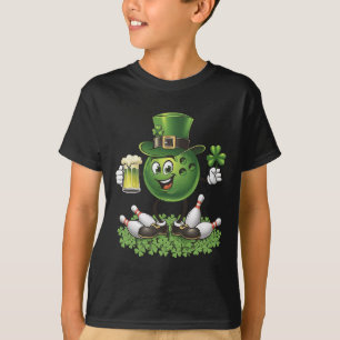 T-shirt St. Patrick's Day Bowling Drinking Beer Lover Joue